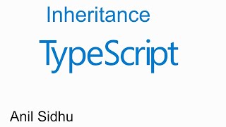 Typescript tutorial for beginners #12 Inheritance