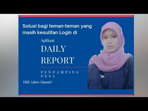 #Cara Akses Laporan Daily Report Pendamping , Jelas I Mudah I Tanpa ...