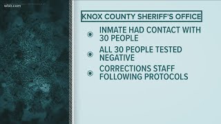 Knox County inmate tests positive for COVID-19