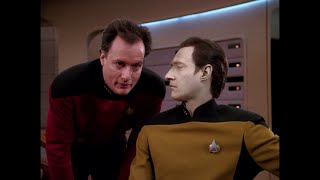 Star Trek TNG -- Q's Parting Gift to Data