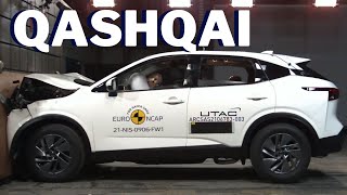WATCH THE CRASH TEST NISSAN QASHQAI GOOD FAMILY SUV