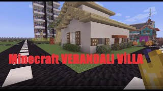 Minecraft VERANDALI VİLLA #macera #komik