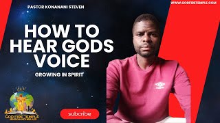 How to hear the voice of God (Live)