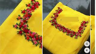 attractive embroidery designs with tutorial