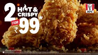 Sema Hot \u0026 Crispy! 2 Pieces for ₹99 Only! Another level of savings, another level of taste.🔥🍗