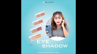 របៀបផាត់ភ្នែក Cute Cute | Eyes Makeup | Eye Shadow Palette 😁 Baby Girly Look | Skin Secrets #shorts