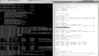 Set up iptables with logging and port-knocking