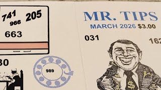 Mr.Tips March 2026 Pick 3 Lottery Predictions Sheet Review #pick3 #lottery #3digitlottery