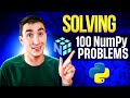 Solving 100 Python NumPy Problems! (From easy to difficult)