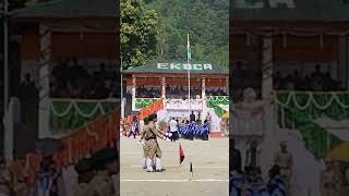 March apast by KGBV Wessang students #school #trending #viralvideos #india #army