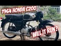 Can I Get this 1964 Honda C200  90cc Motorcycle Running!