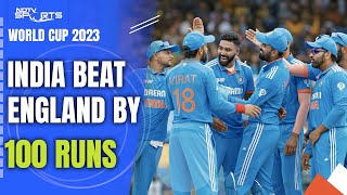 India vs England World Cup 2023 LIVE: India Beat England By 100 Runs To Register 6th Consecutive Win