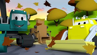 청소 로봇 The Cleaning Robot  - 컨스트럭션 스콰드 🚧 l 트럭 만화 l Car City - Korean Construction Cartoons for Kids