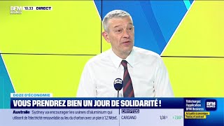 Doze d'économie : Vous prendrez bien un jour de solidarité !