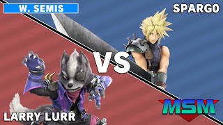 Offline MSM 233 - Sparg0 (Cloud) VS Larry Lurr (Wolf) - Winners Semis