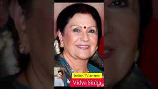 Vidya Sinha (old and young) Indian TV actress #shorts