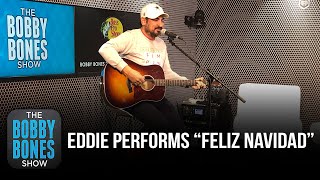 Eddie Performs "Feliz Navidad" For Christmas Show