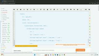 Python flask table edit using jquery ajax and mysql database