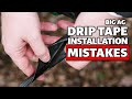 3 Biggest Mistakes to Avoid When Installing Drip Tape in Large Agricultural Systems