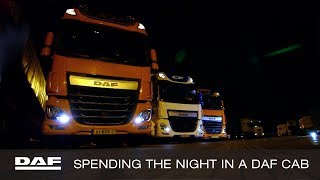 DAF Trucks UK | Spending the Night in a DAF Cab | DAF Champions Tour