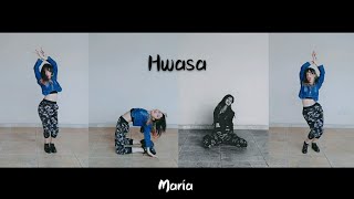 Dance Cover + TUTORIAL Hwasa - María | Mirror & Slow by @naharu__na