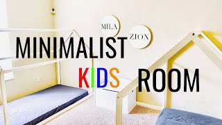 MINIMALIST HOME TOUR PT. 3 | (KIDS ROOM AND WARDROBE)