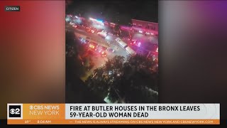 Woman dies in Bronx apartment fire