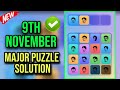 10 November Major puzzle durov Solved Today | Major Daily combo card 10 November Major puzzle durov