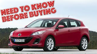 Why did I sell Mazda3 (BL)? Cons of used Mazda 3 2009 - 2013 with mileage