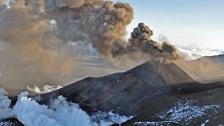 The Active Volcano in Iceland; Grímsvötn