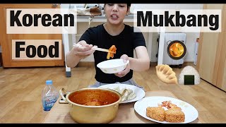Korean Food Mukbang + Goshiwons Stories😄