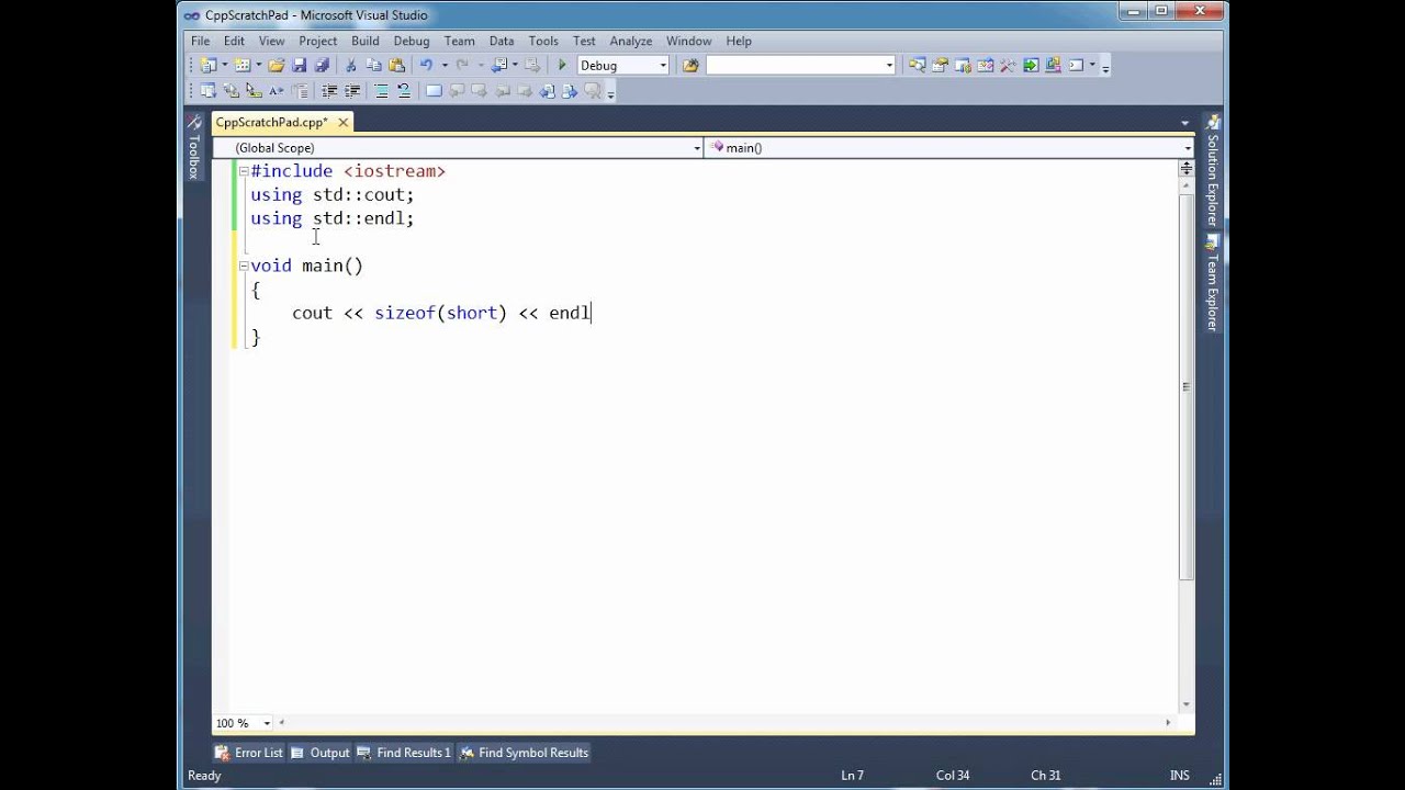 C Bitshifting Youtube