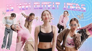 15 Y2K OUTFIT IDEAS 💿🦋💖 ราคาหลักร้อย.. ซื้อตามง่ายมาก!