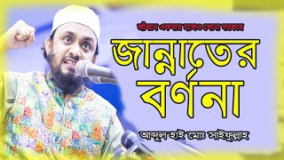 জান্নাতের বর্ণনা || jannater Bornona ||আবদুল হাই মুহাম্মদ সাইফুল্লাহ || Abdul hi Muhammad Saifullah