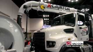 Vac-Con - X-Cavator vacuum excavator - 2013 Pumper \u0026 Cleaner Expo