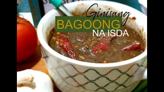 BAGOONG NA ISDA / SAUTED FISH