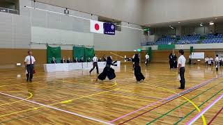 第62回全日本女子剣道選手権大会県予選会【準決勝①　大嶋ー小川】2023.6.24