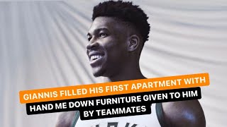 Giannis may have signed an NBA supermax deal but he still keeps a humble heart