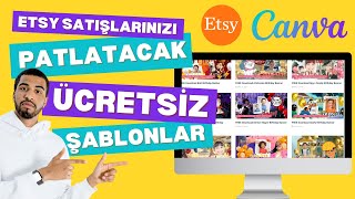 Etsy Satışlarını Patlatacak Araçlar! Ücretsiz Canva Şablonları ve Alura io Analiz Eklentisi Rehberi!