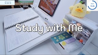 [02.14] 🐥 All-Night Study with Me Live | 새벽, 밤샘 | 24시간 공부 마라톤 | 80/15 | Fireplace