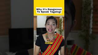 It's Dangerous to Speak Tagalog (don't do it) #philippines #filipinas #shorts