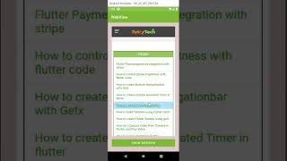 WebView Example with Kotlin Code