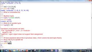 [In Nepali] Python Programming Tutorial : Pt.9 - Data Types | LAB on Tuples & Lists