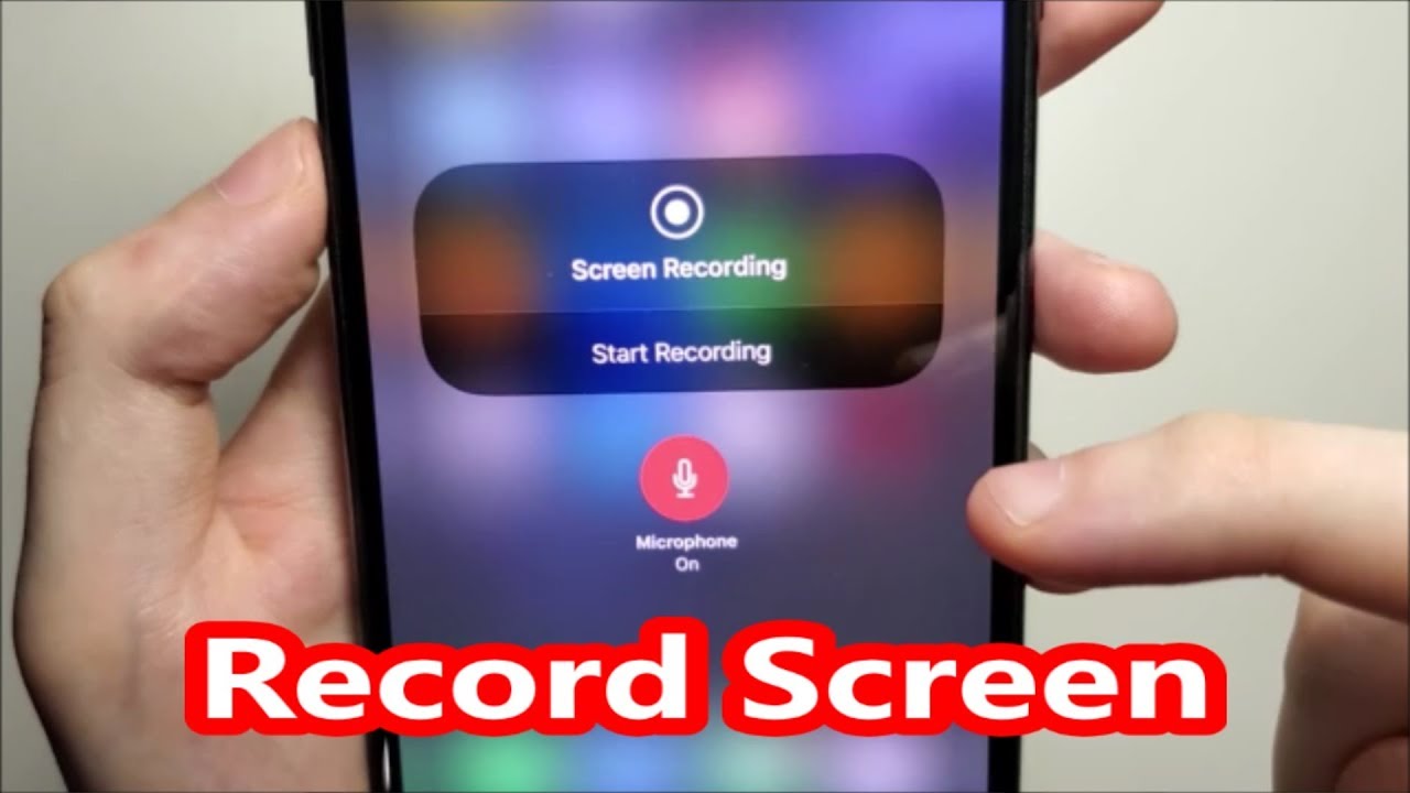 IPhone 11 How To Record Screen! - YouTube