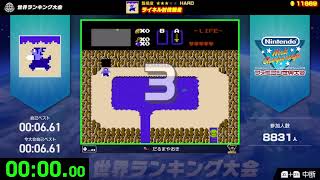 ファミコン世界大会　ゼルダの伝説　ライネル討伐競走