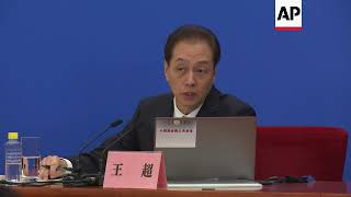 China official on defence budget, foreign relations