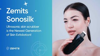 Zemits Sonosilk - Ultrasonic skin scrubber is the Newest Generation of Skin Exfoliation!