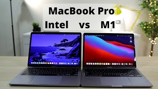 MacBook Pro 2020 M1 vs Intel | Full comparison in Hindi