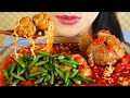 ASMR BAKSO BERANAK DAN MIE GAGA JALAPENO KUAH PEDAS | EATING SOUNDS