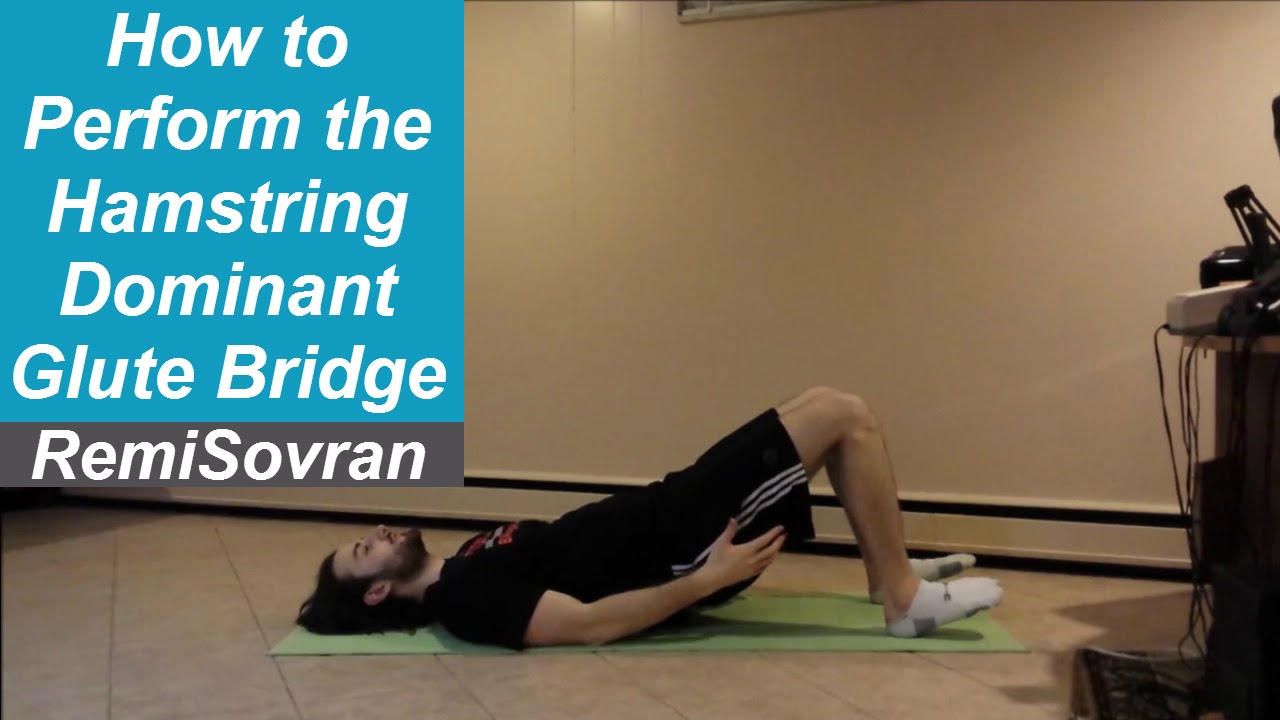 Glute Bridge Vs Hamstring Bridge At Robert Bullock Blog